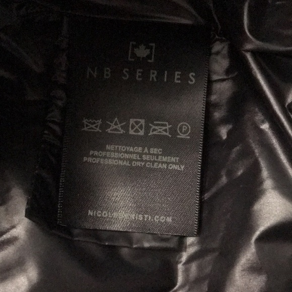 NB SERIES Bea Quilted Down Black Coat Size Large - Picture 13 of 15